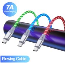Load image into Gallery viewer, Glowing LED Fast Charging Cable (Micro USB-C)