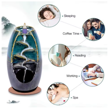 Load image into Gallery viewer, Waterfall Incense Holder