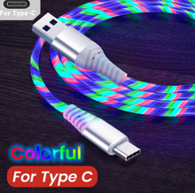 Load image into Gallery viewer, Glowing LED Fast Charging Cable (Micro USB-C)